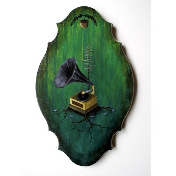 Painting Woodland Symphony Michelle Knowlen